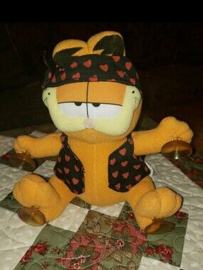 Vintage Garfield Window Plush